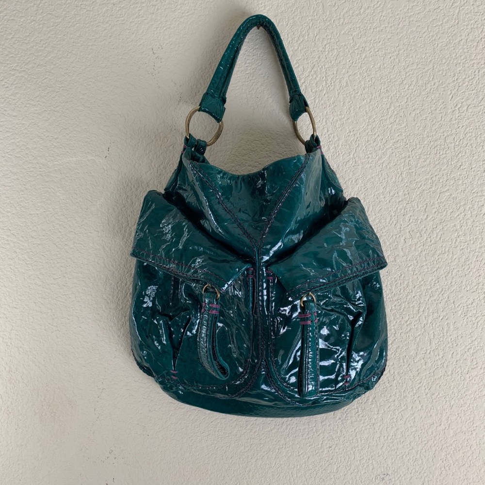 49 Square Miles Italian Leather bag.